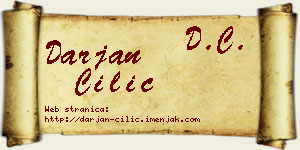 Darjan Cilić vizit kartica